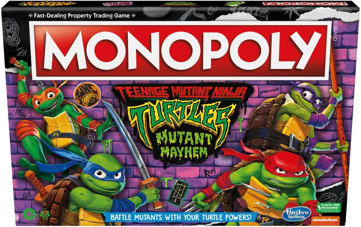 Teenage Mutant Ninjas Monopoly Mayhem Edition Rooleo
