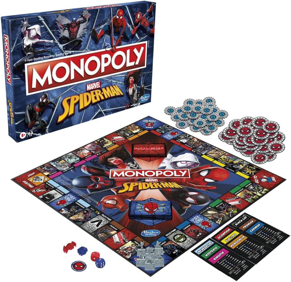 Monopoly: Marvel Spider-Man Edition Rooleo