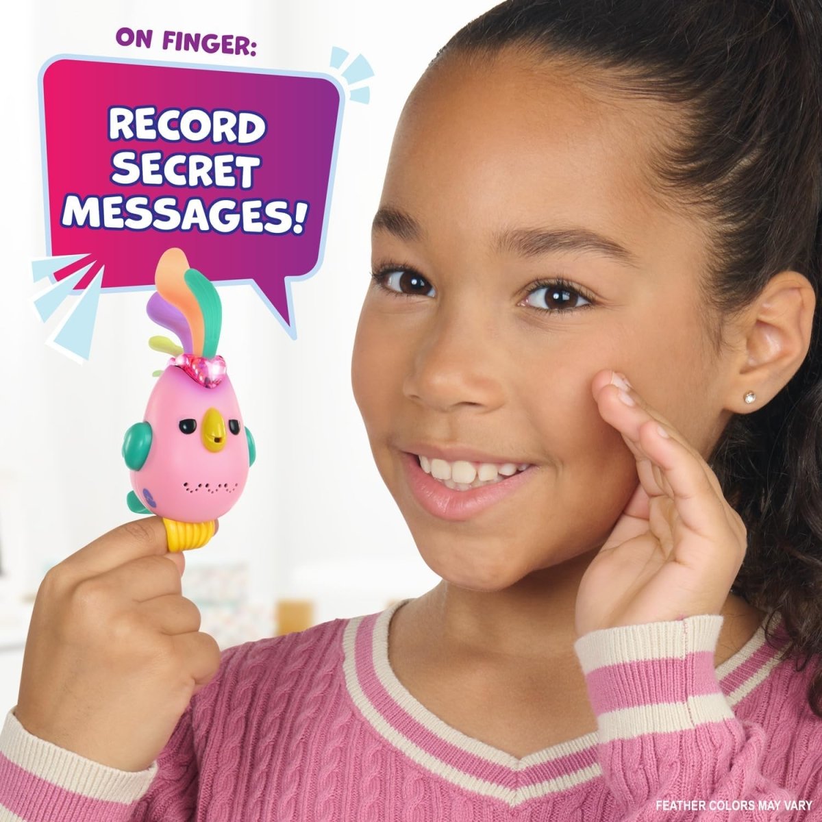 Fingerlings Sweet Tweets Interactive Bird: Lionel Rooleo