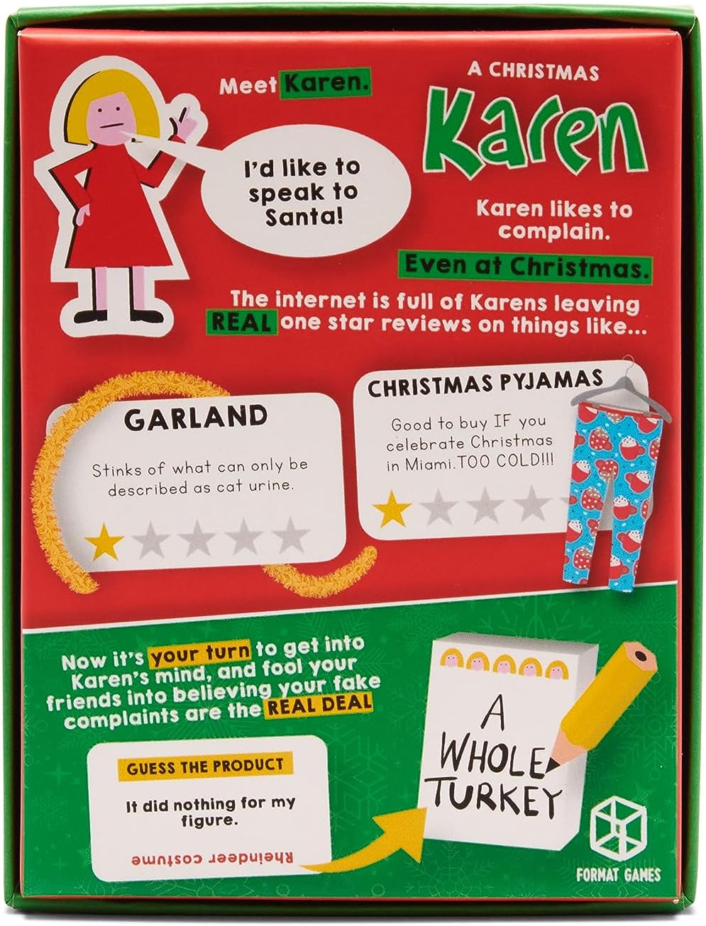 Christmas Karen Game Rooleo