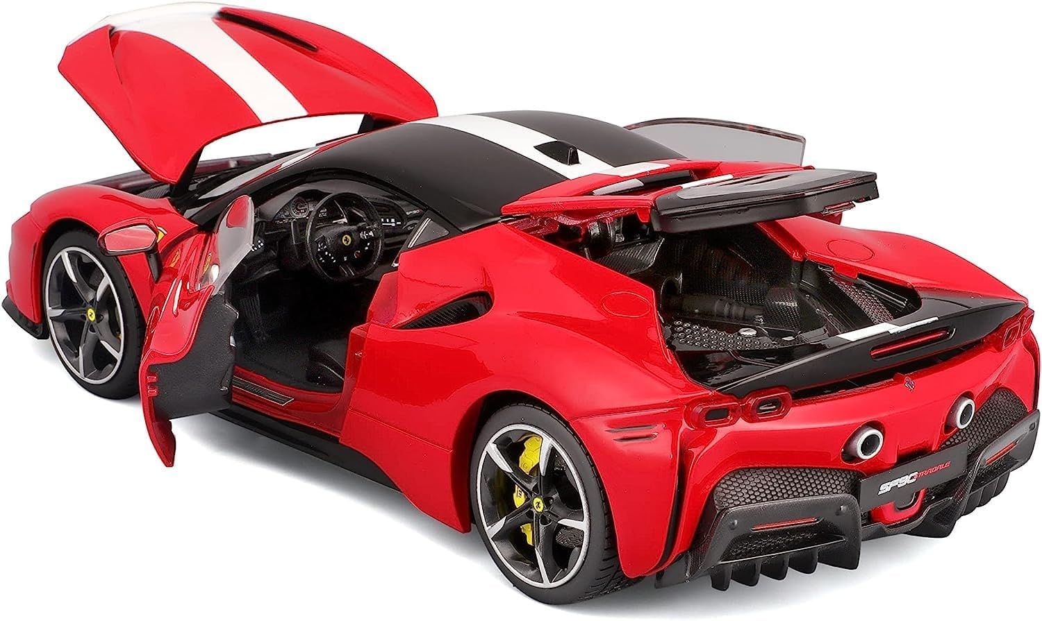 Bburago Ferrari Signature SF90 STRADALE Super Car Rooleo