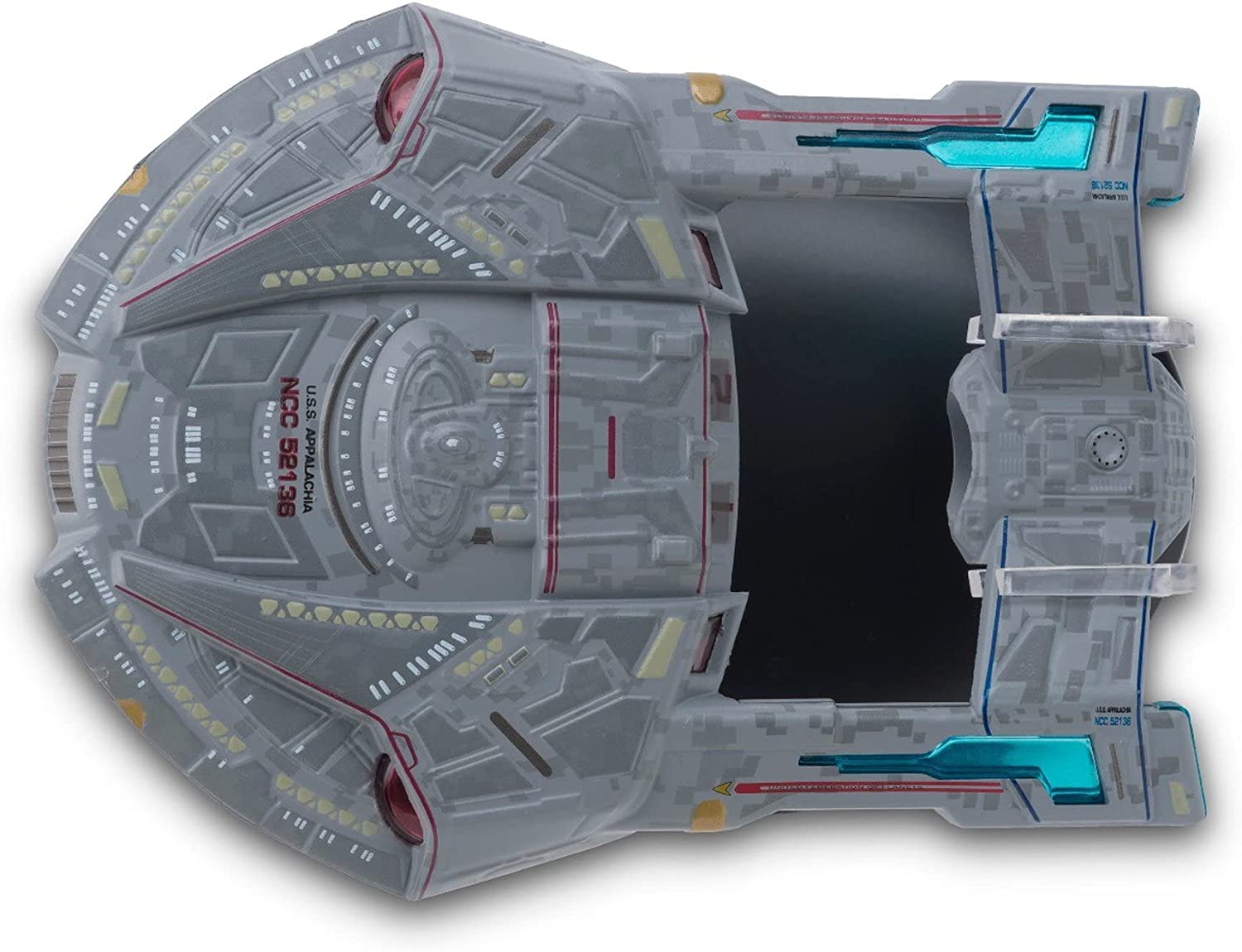 #54 / #05 Steamrunner-class (U.S.S. Appalachia NCC-52136) Wave 3 2021 Window Boxed Model Diecast Ship (Eaglemoss / Star Trek) Real Merch