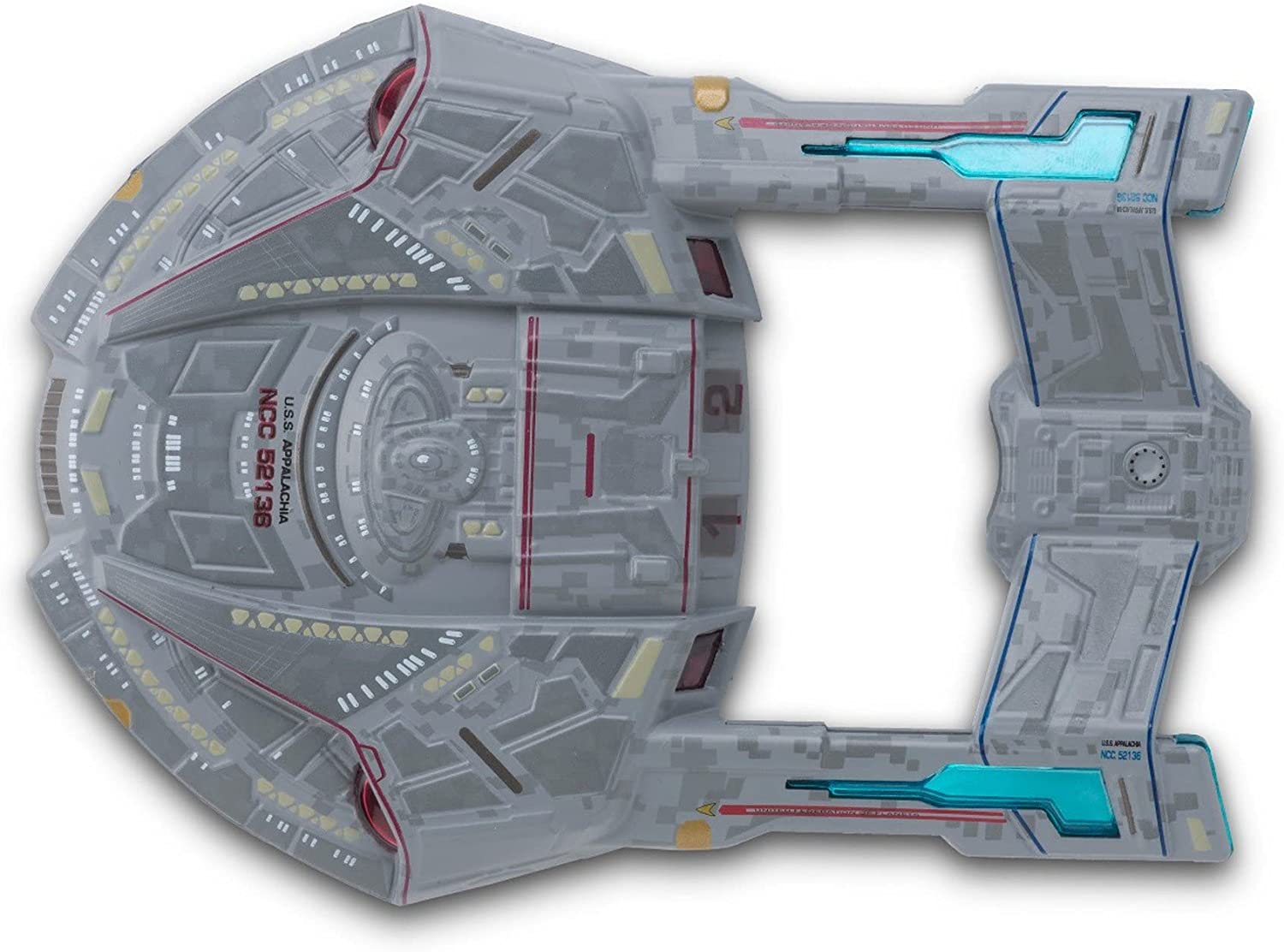 #54 / #05 Steamrunner-class (U.S.S. Appalachia NCC-52136) Wave 3 2021 Window Boxed Model Diecast Ship (Eaglemoss / Star Trek) Real Merch