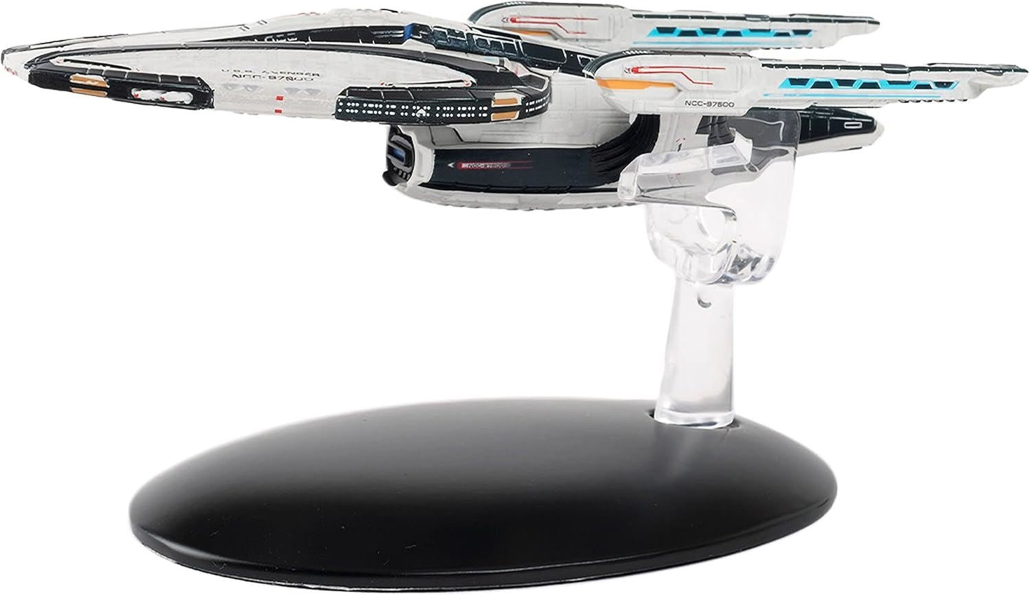 #11 U.S.S. Avenger NCC-95700 Model Die Cast Ship STO (Eaglemoss / Star Trek) Real Merch