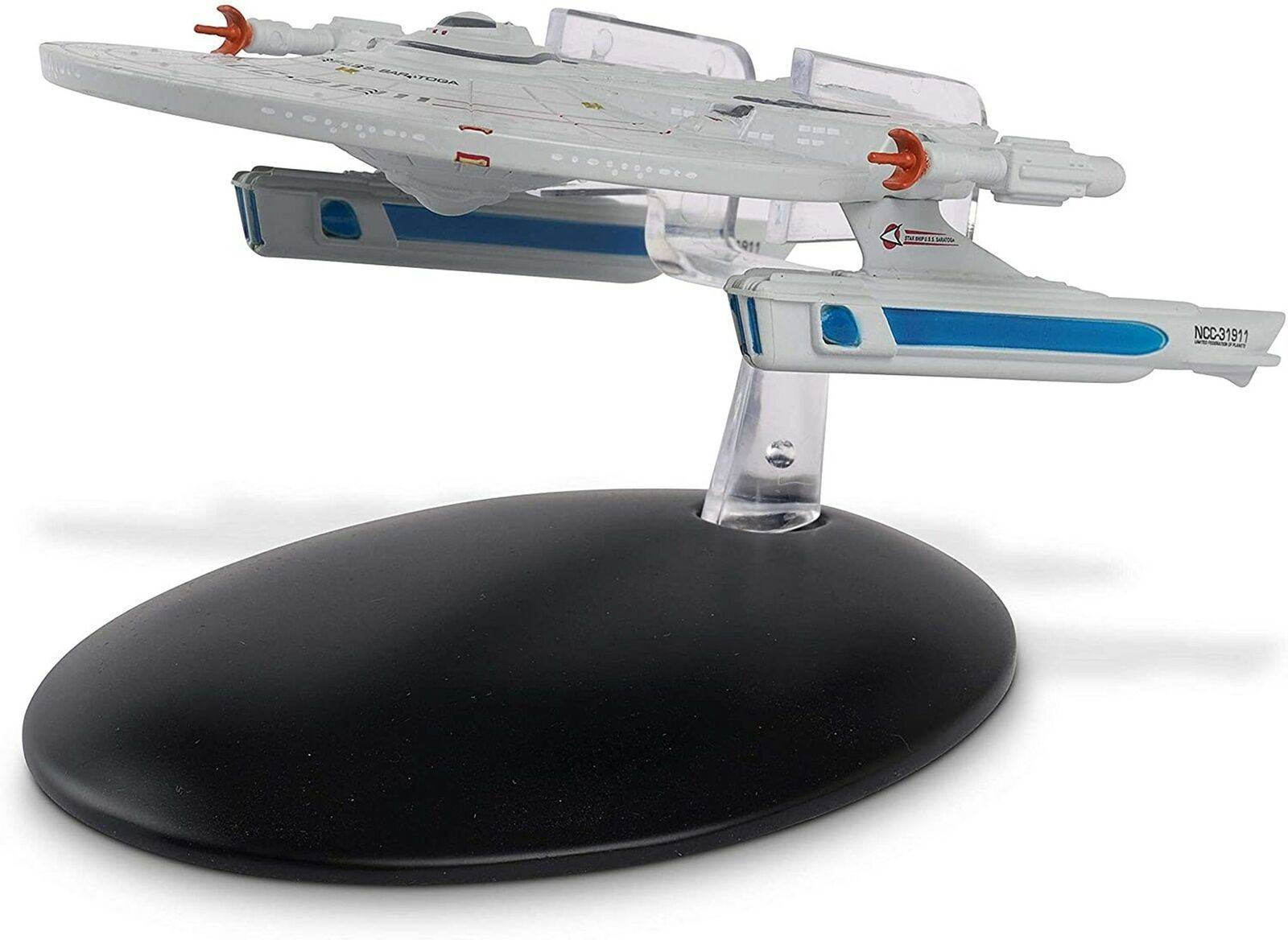 #91 U.S.S Saratoga NCC-31911 Die-Cast Model (Eaglemoss / Star Trek) Real Merch
