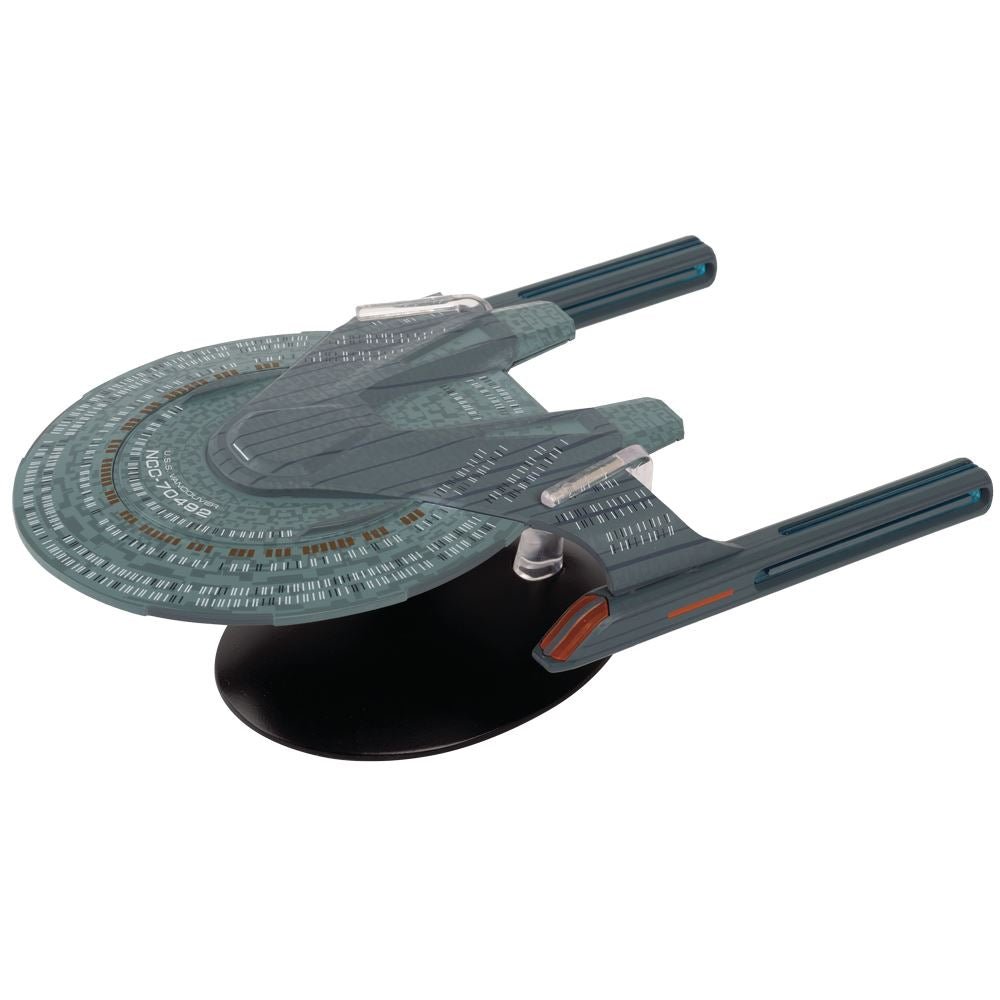 #02 U.S.S. Vancouver NCC-70492 Starship Ship Model Die Cast Starship STLEN602 Lower Decks (Eaglemoss / Star Trek) Real Merch