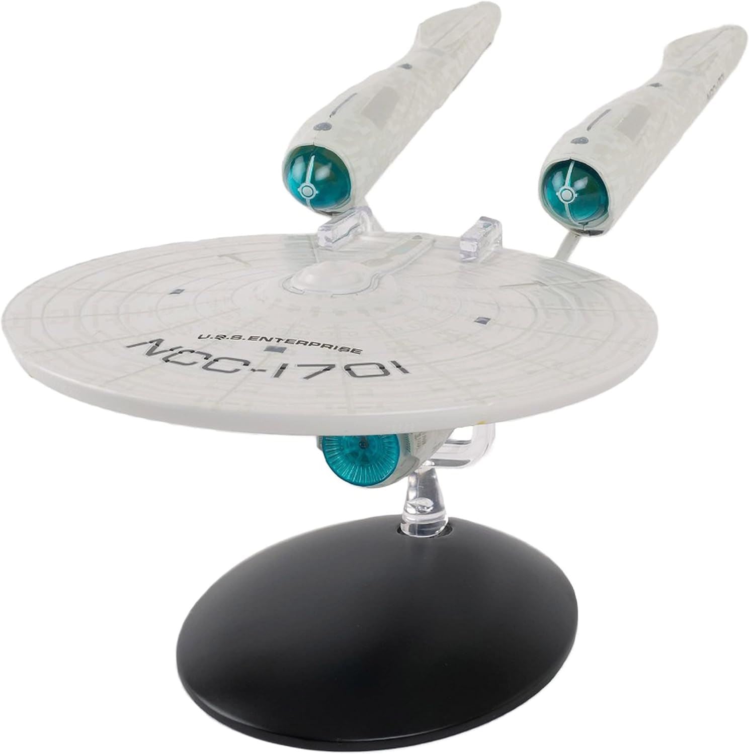 #23 U.S.S. Enterprise NCC-1701 (2009) Kelvin Timeline XL EDITION Diecast Model Ship (Eaglemoss / Star Trek) Real Merch