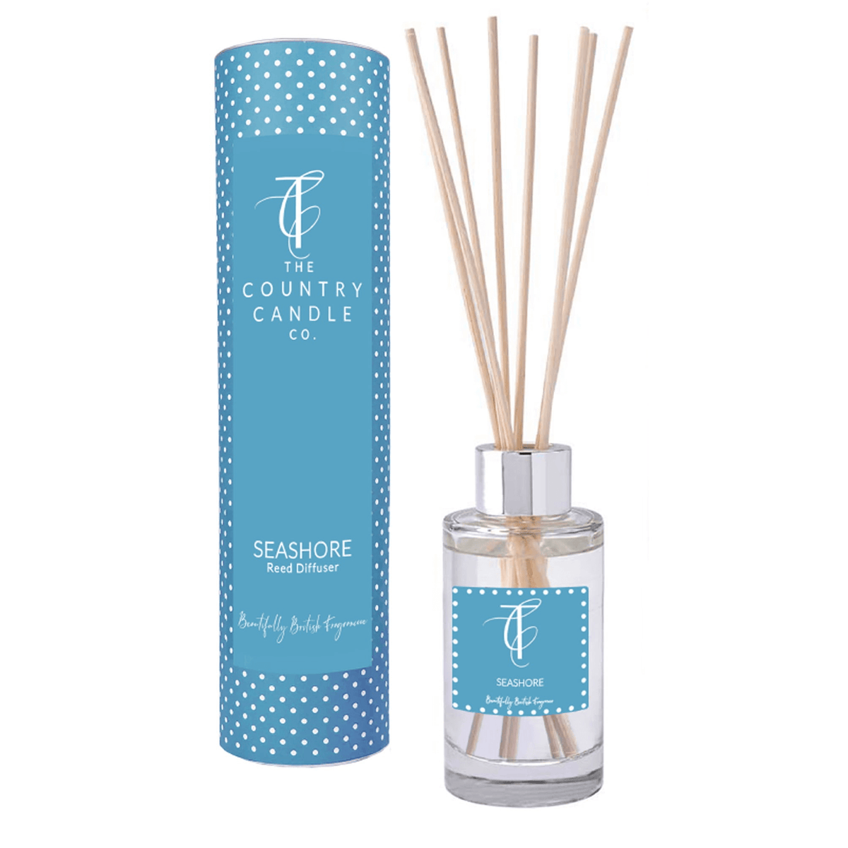 The Country Candle Co. - QUINTESSENTIAL – Seashore Reed Diffuser- 100ml The Country Candle Co.