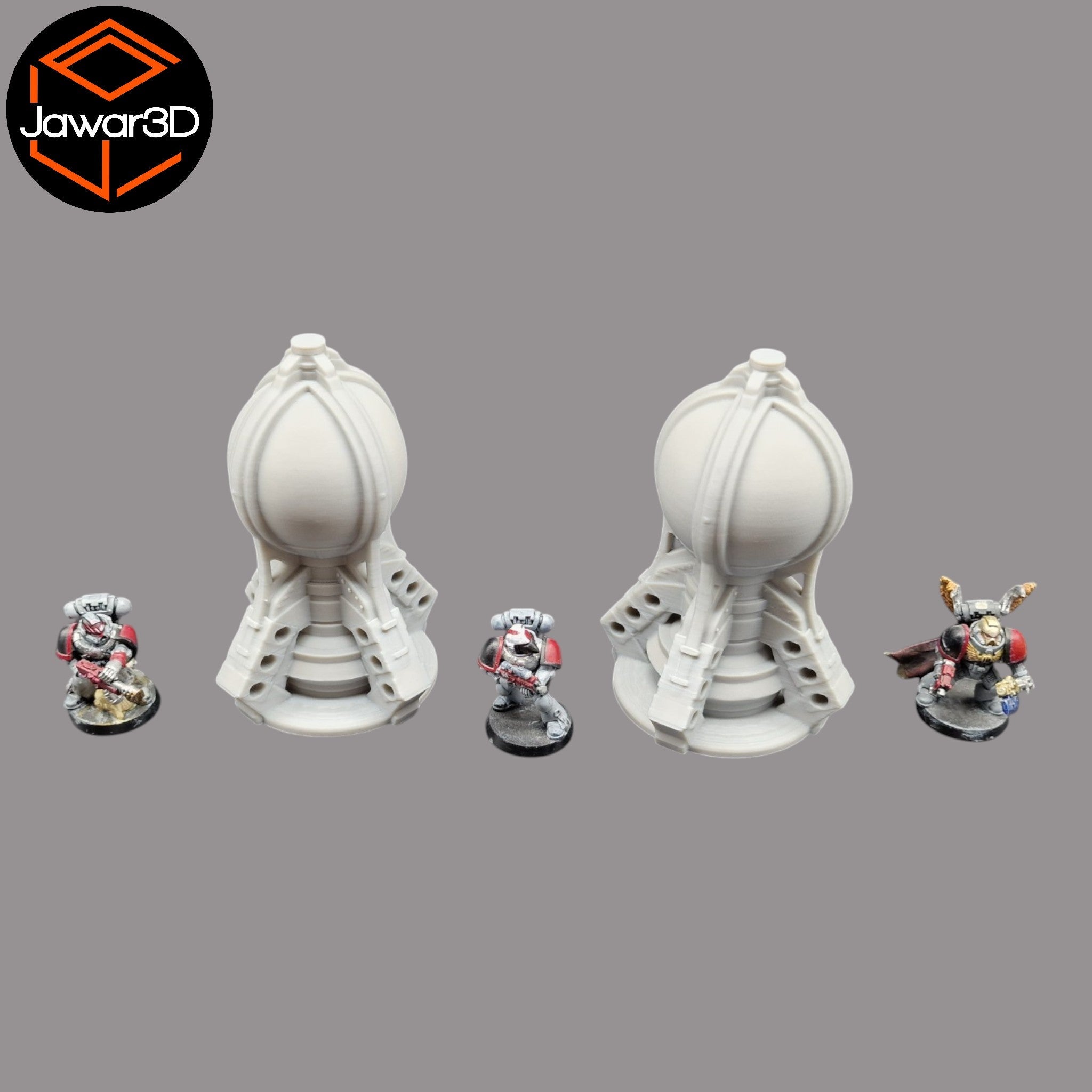 Power Coil x2 - 28mm Wargaming Scatter Terrain Scenery Tabletop Miniature Jawar3d