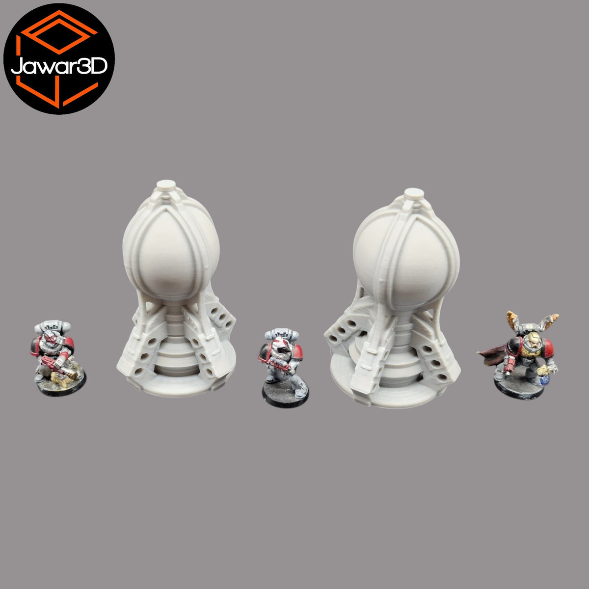 Power Coil x2 - 28mm Wargaming Scatter Terrain Scenery Tabletop Miniature Jawar3d