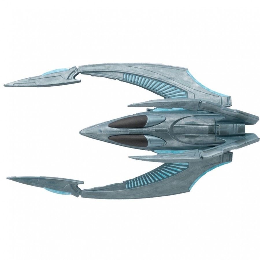 #172 Xindi Insectoid Scout Ship Model Diecast Ship (Eaglemoss / Star Trek) Real Merch