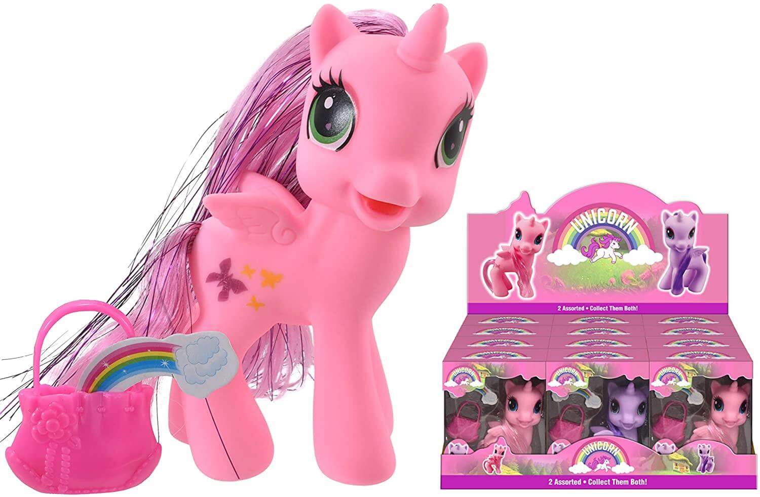 Magical Cutesy Pet Unicorn Toy in Assorted Colours Curious Minds