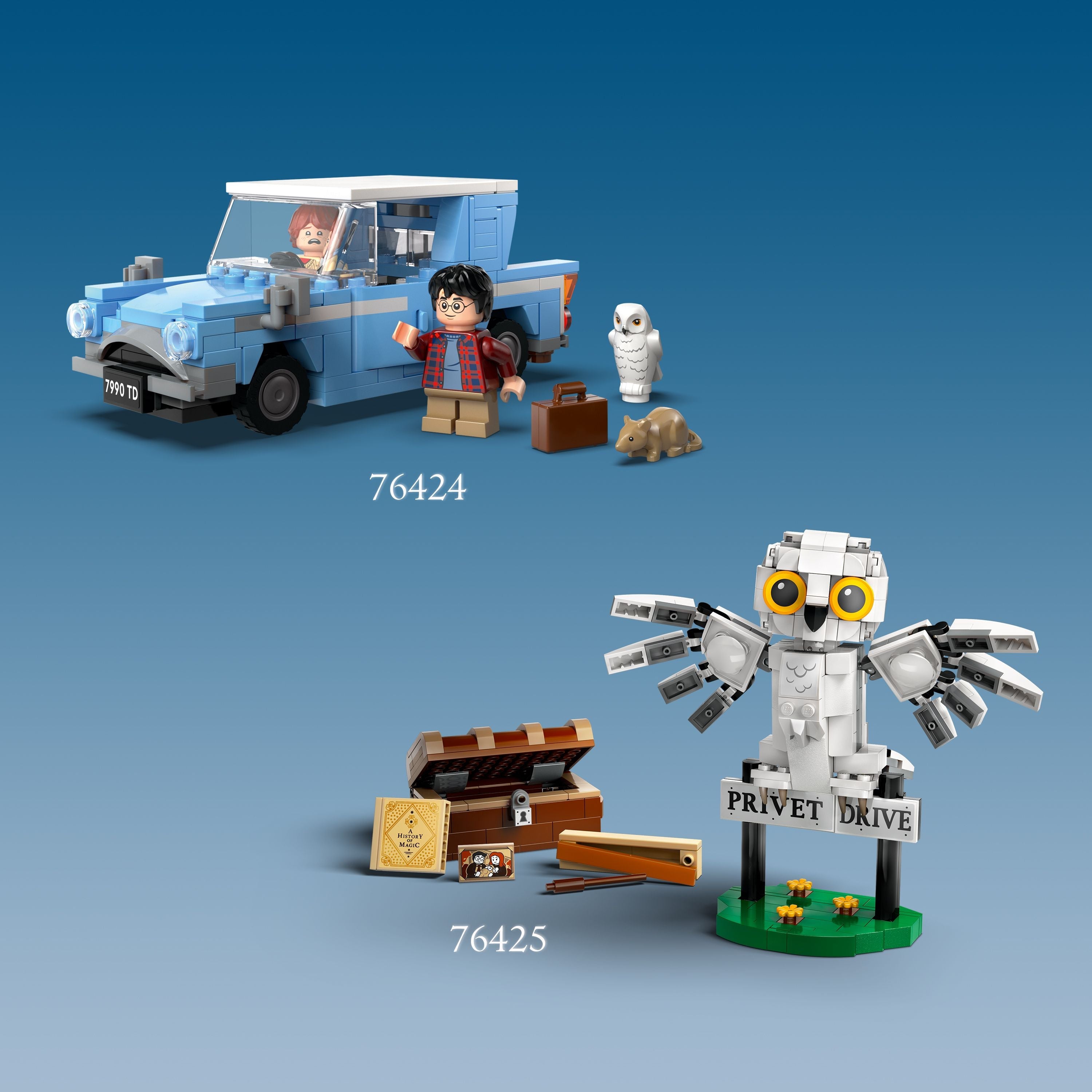 Lego Harry Potter 76424 Flying Ford Anglia Playset for Ages 7 and Up Curious Minds