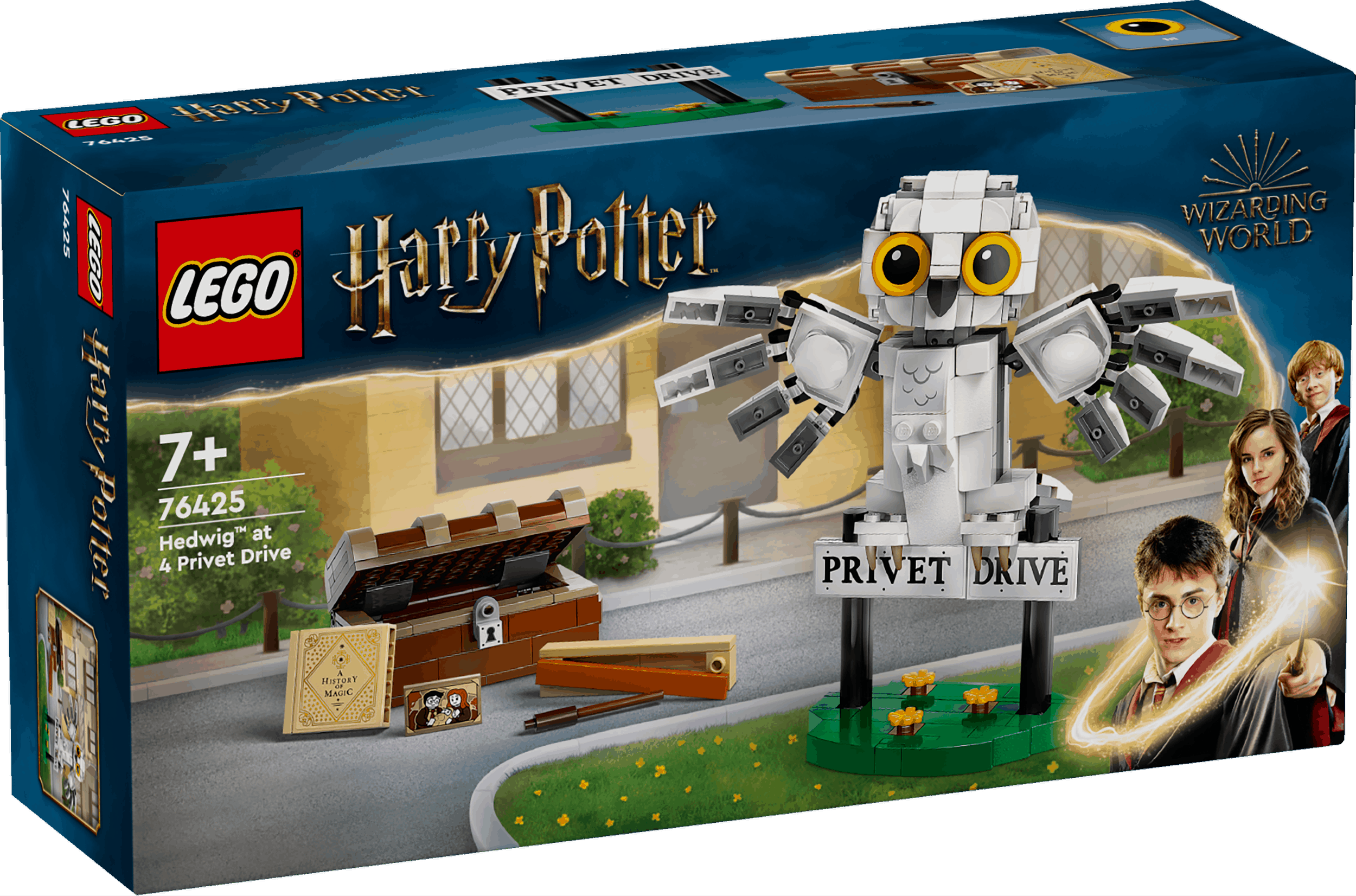 Lego Harry Potter 76425 Hedwig at 4 Privet Drive Toy for Ages 7 and Up Curious Minds