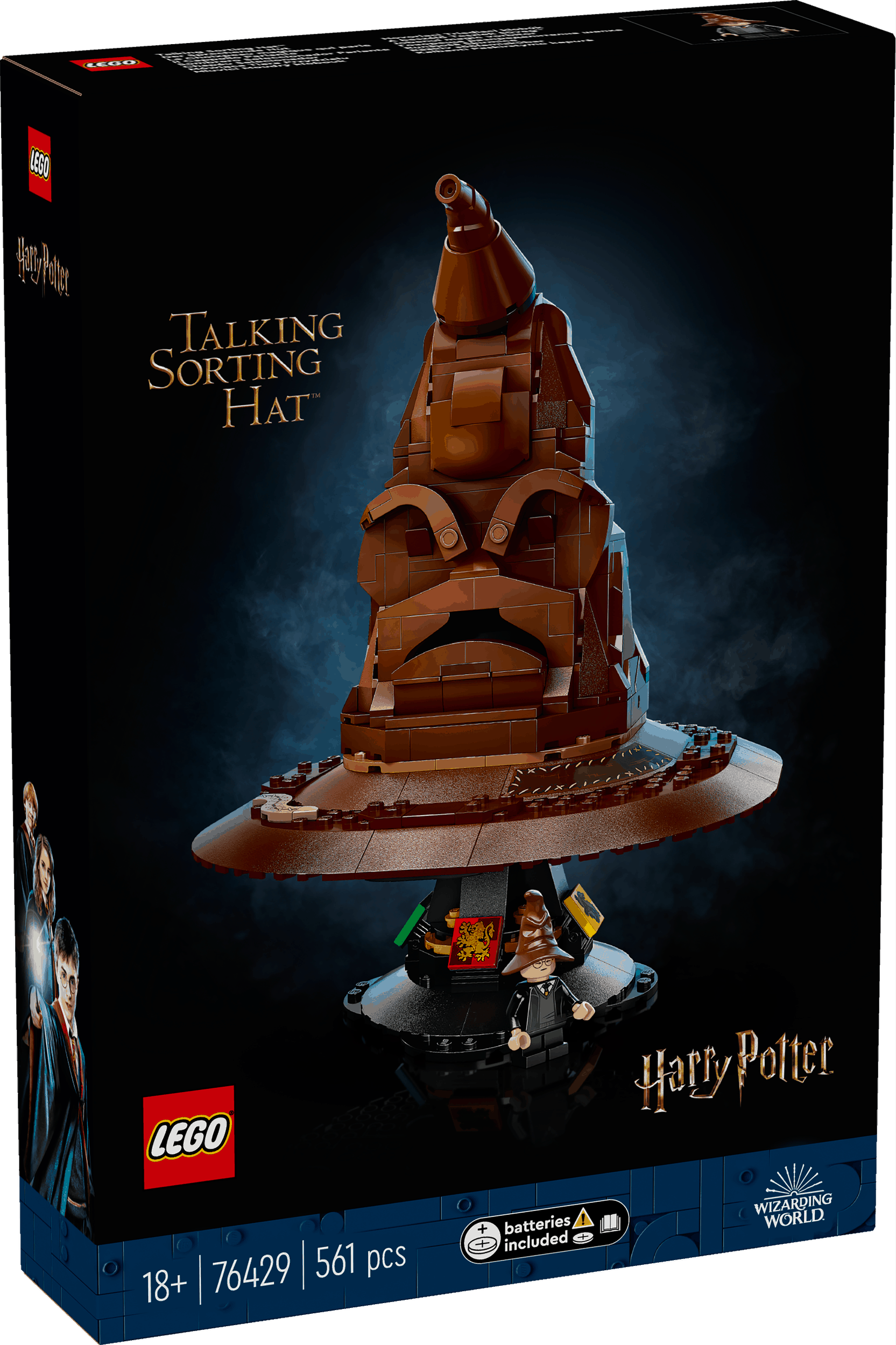 Lego Harry Potter 76429 Talking Sorting Hat for Adults Ages 18 and Up Curious Minds