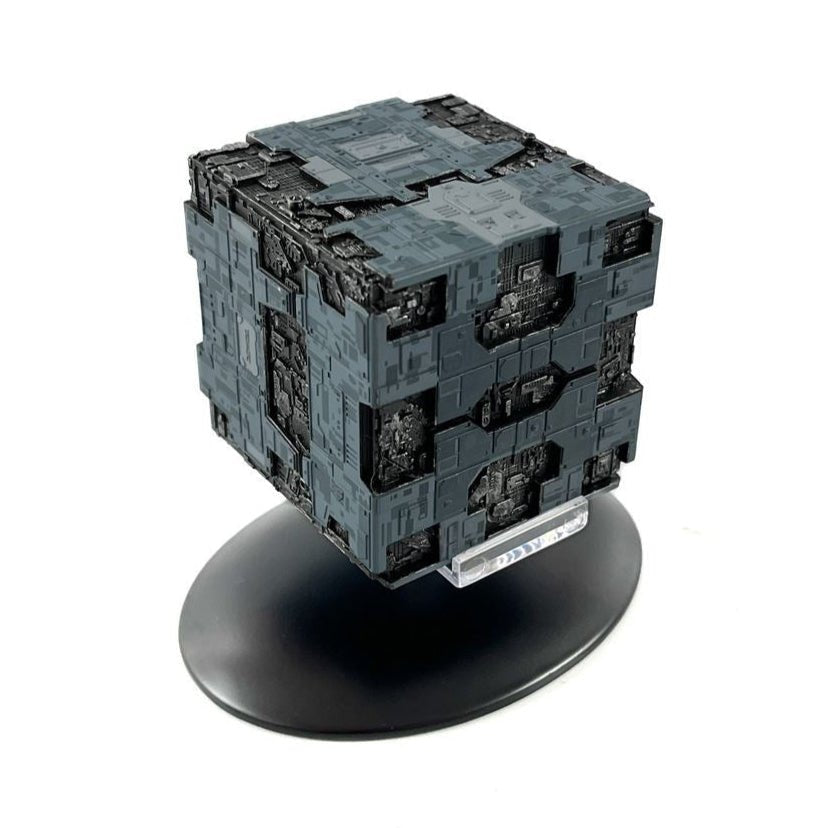 #58 Borg Tactical Cube Model Die Cast Ship (Eaglemoss / Star Trek) Real Merch