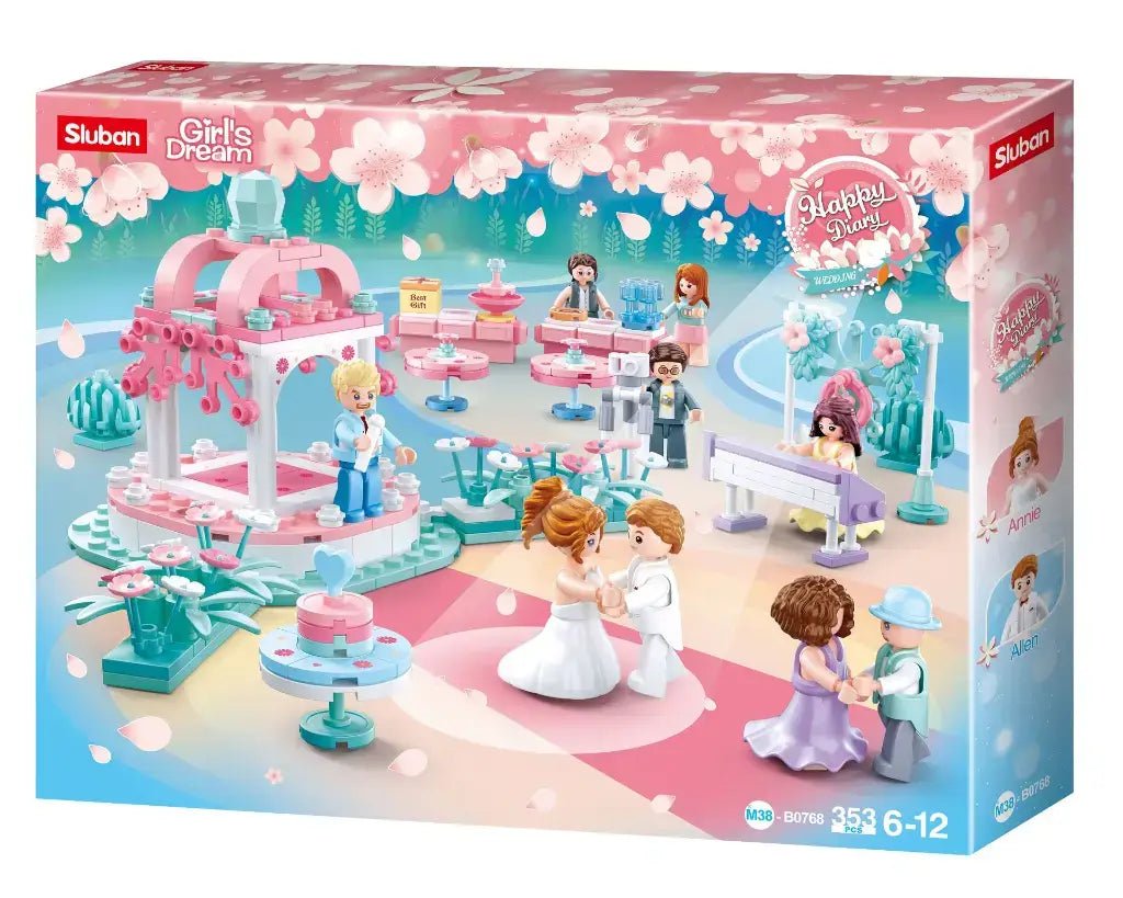 Sluban Girls Dream Wedding Garden Party Building Brick Set Sluban