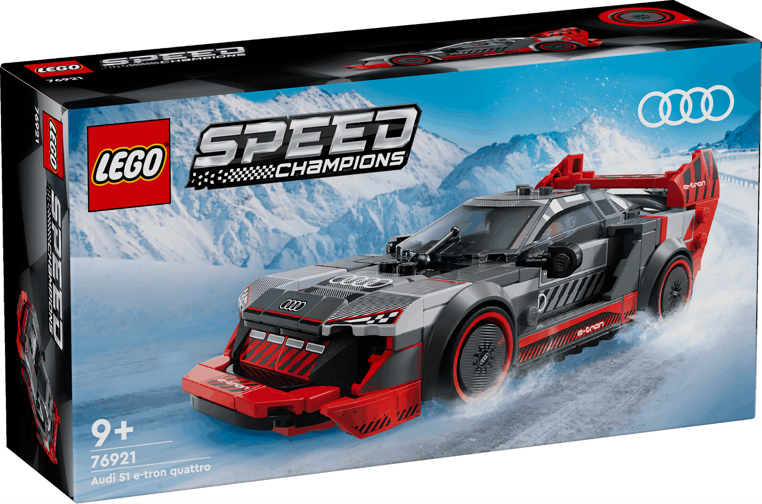 Lego Speed Champions 76921 Audi S1 E-Tron Quattro Race Car for Ages 9+ Curious Minds