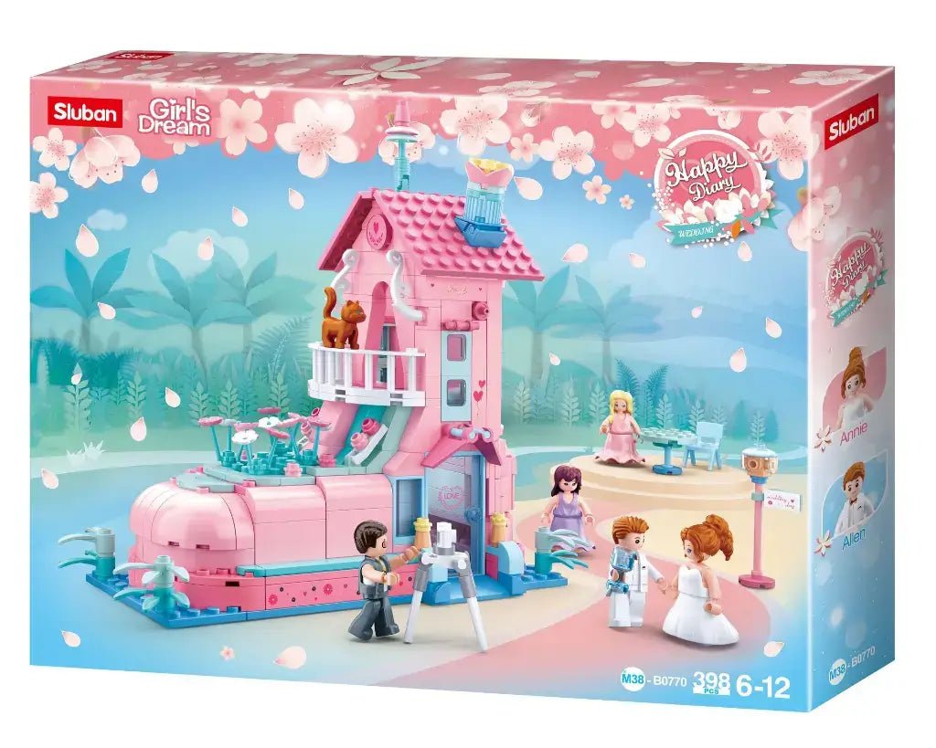 Sluban Girls Dream Wedding Room Building Brick Set Sluban
