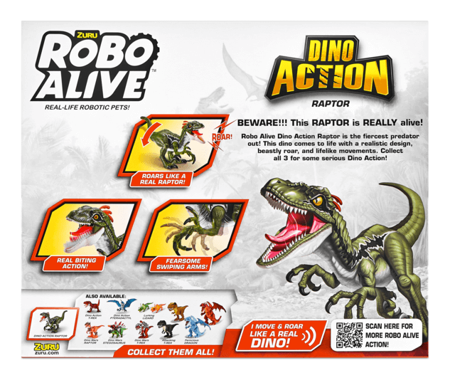 Robo Alive - Dino Action Raptor S1 The Imagination Shop