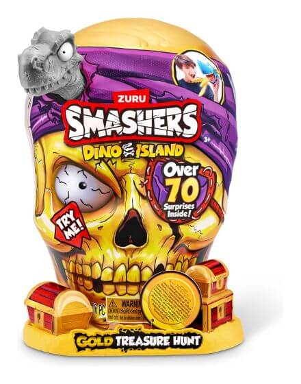 Zuru Smashers Dino Island S1 Gold Treasure Hunt Zuru