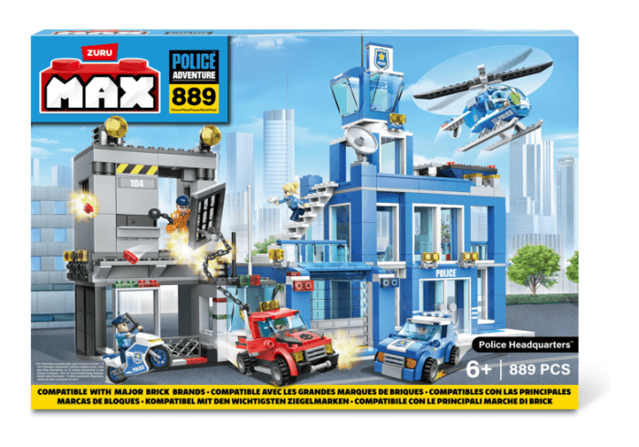 Zuru - Max City 870 Brick Box Playset Zuru