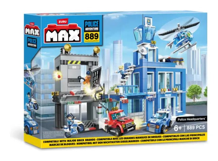 Zuru - Max City 870 Brick Box Playset Zuru
