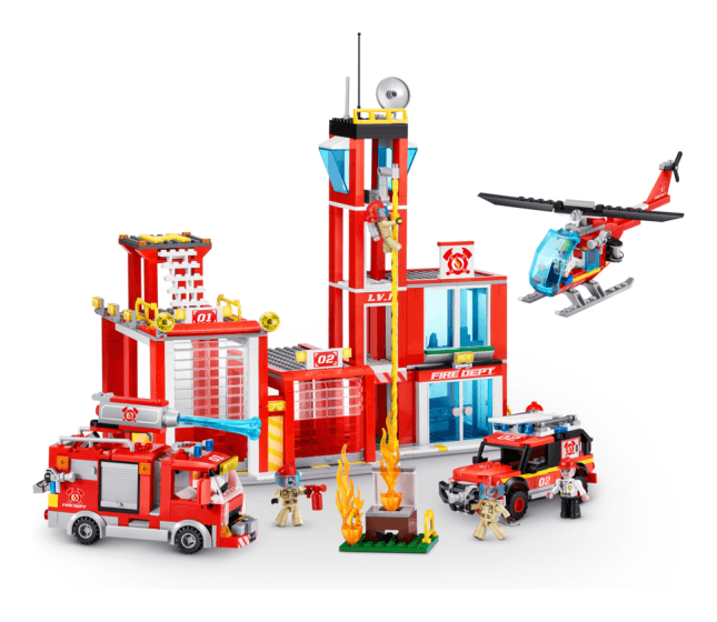Zuru Max City 933 Brick Box playset Zuru