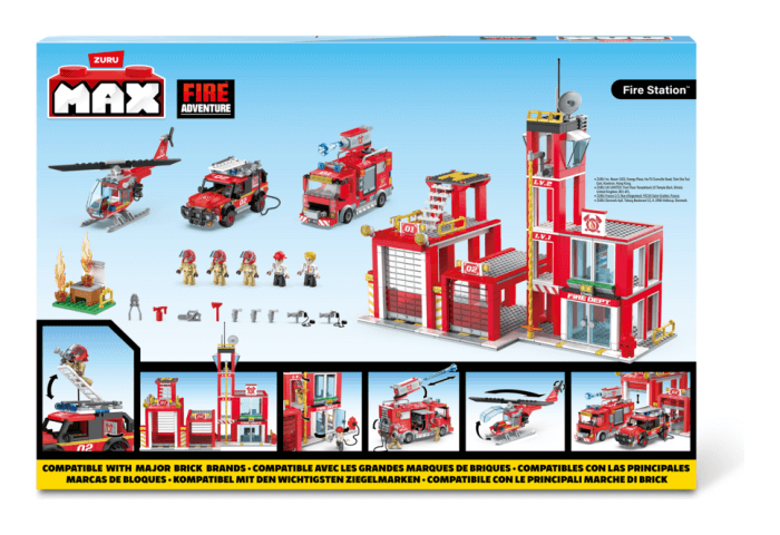 Zuru Max City 933 Brick Box playset Zuru