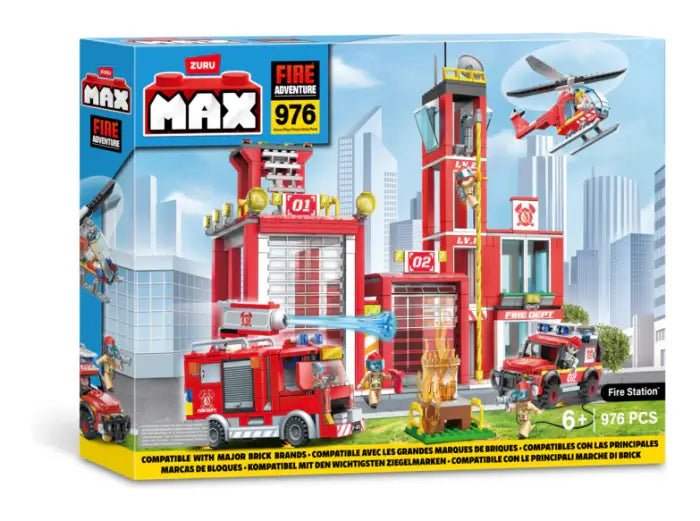Zuru Max City 933 Brick Box playset Zuru
