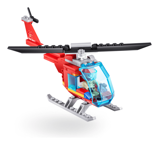 Zuru Max Fire Adventure Fire Rescue 265 Piece Building Brick Playset Zuru