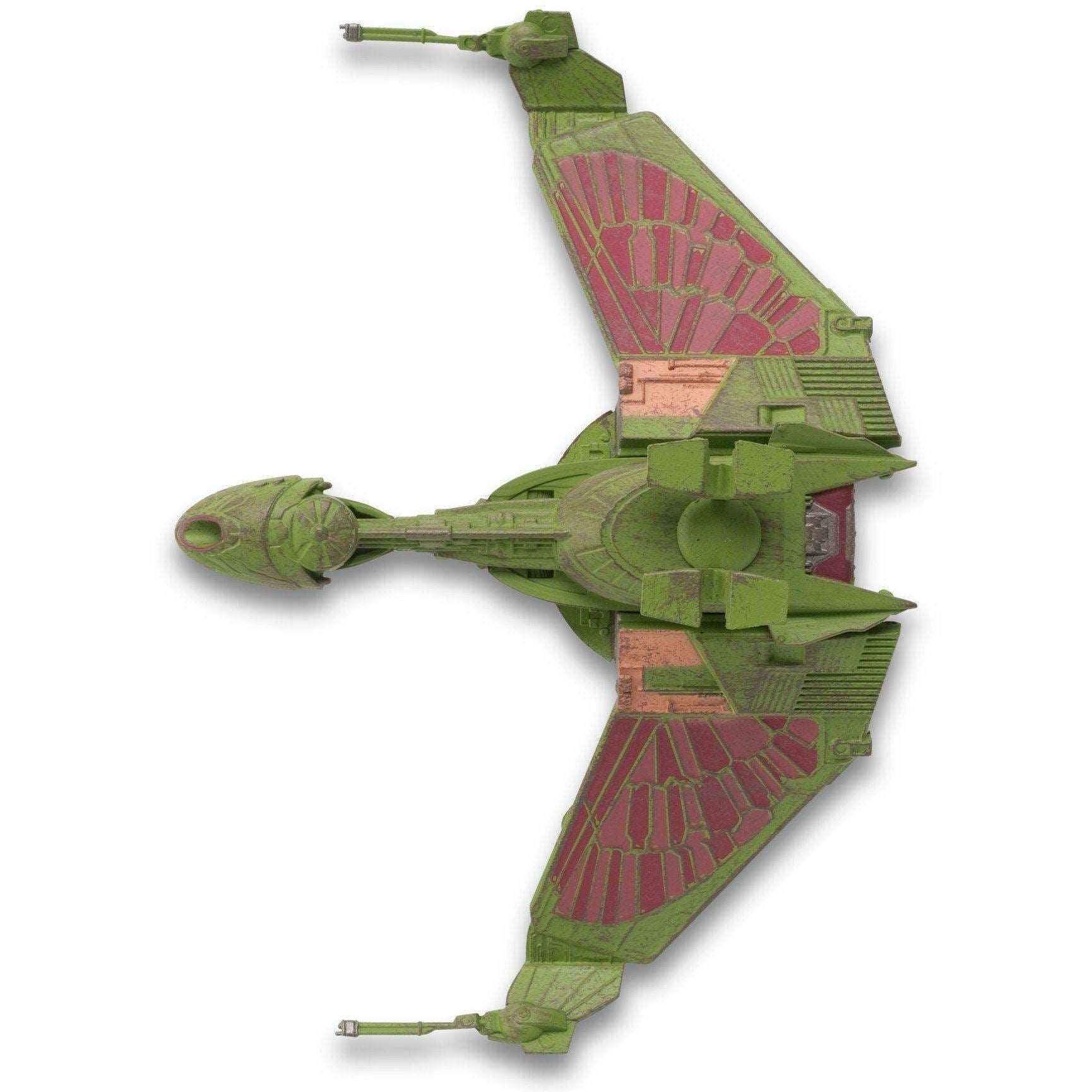 #09 Klingon Bird-of-Prey (Landed Position) Die Cast Ship (Eaglemoss / Star Trek) Real Merch