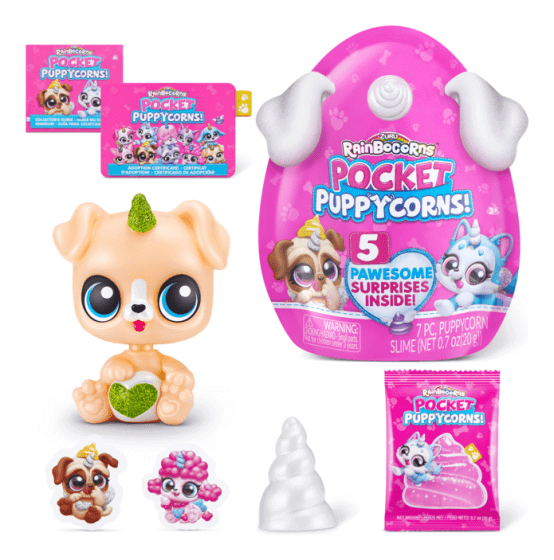 Zuru Rainbowcorns Pocket Puppycorn Small S1 Assorted Zuru