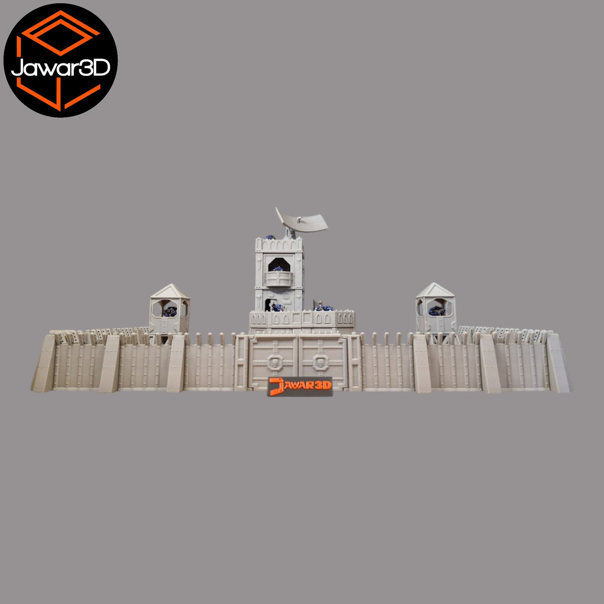 Command Station Set - 28mm Wargaming Scatter Terrain Scenery Tabletop Miniature Jawar3d