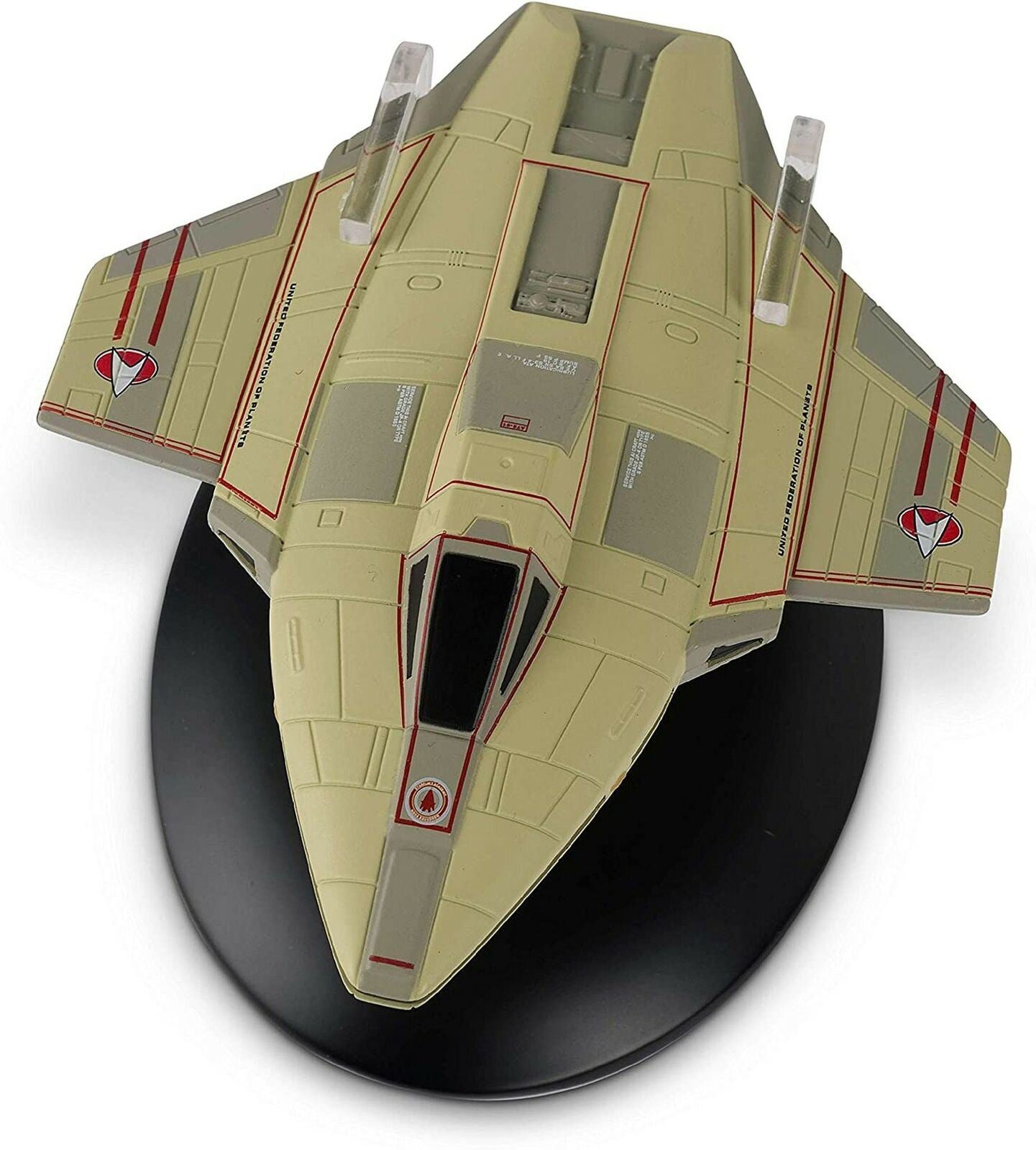 #97 Starfleet Academy Flight Training Craft Die-Cast Model (Eaglemoss / Star Trek) Real Merch