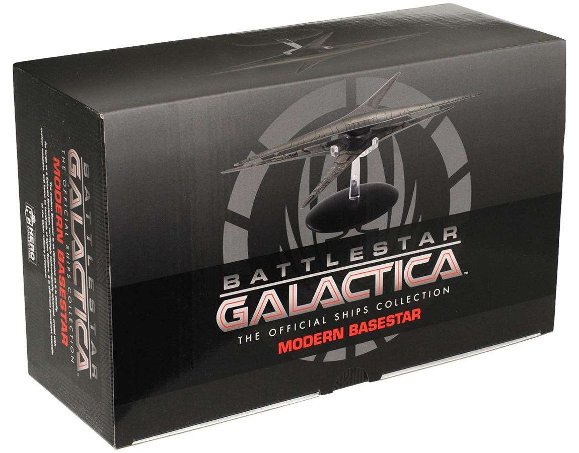 #12 Modern Basestar (2004 Series) Diecast Model Ship (Battlestar Galactica The Official Ships Collection Eaglemoss) Real Merch