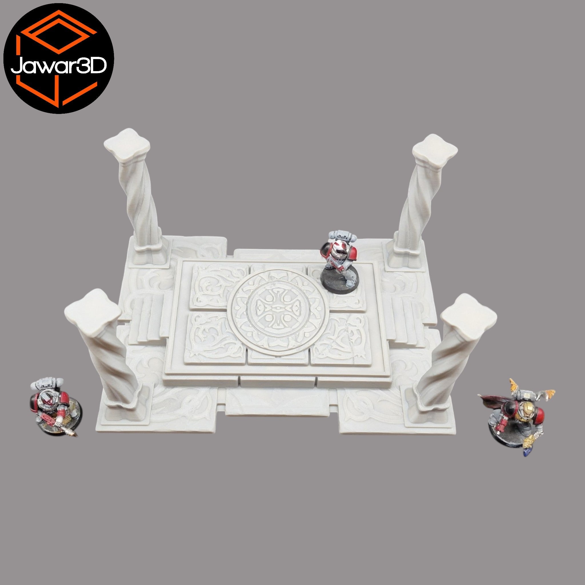 Ritual Altar - 28mm Wargaming Scatter Terrain Scenery Tabletop Miniature Jawar3d