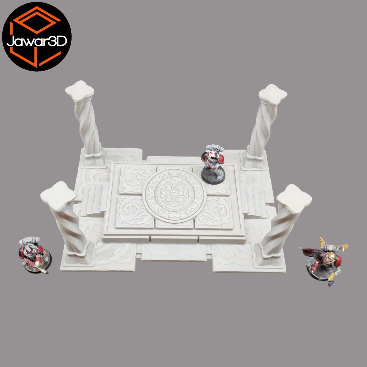 Ritual Altar - 28mm Wargaming Scatter Terrain Scenery Tabletop Miniature Jawar3d