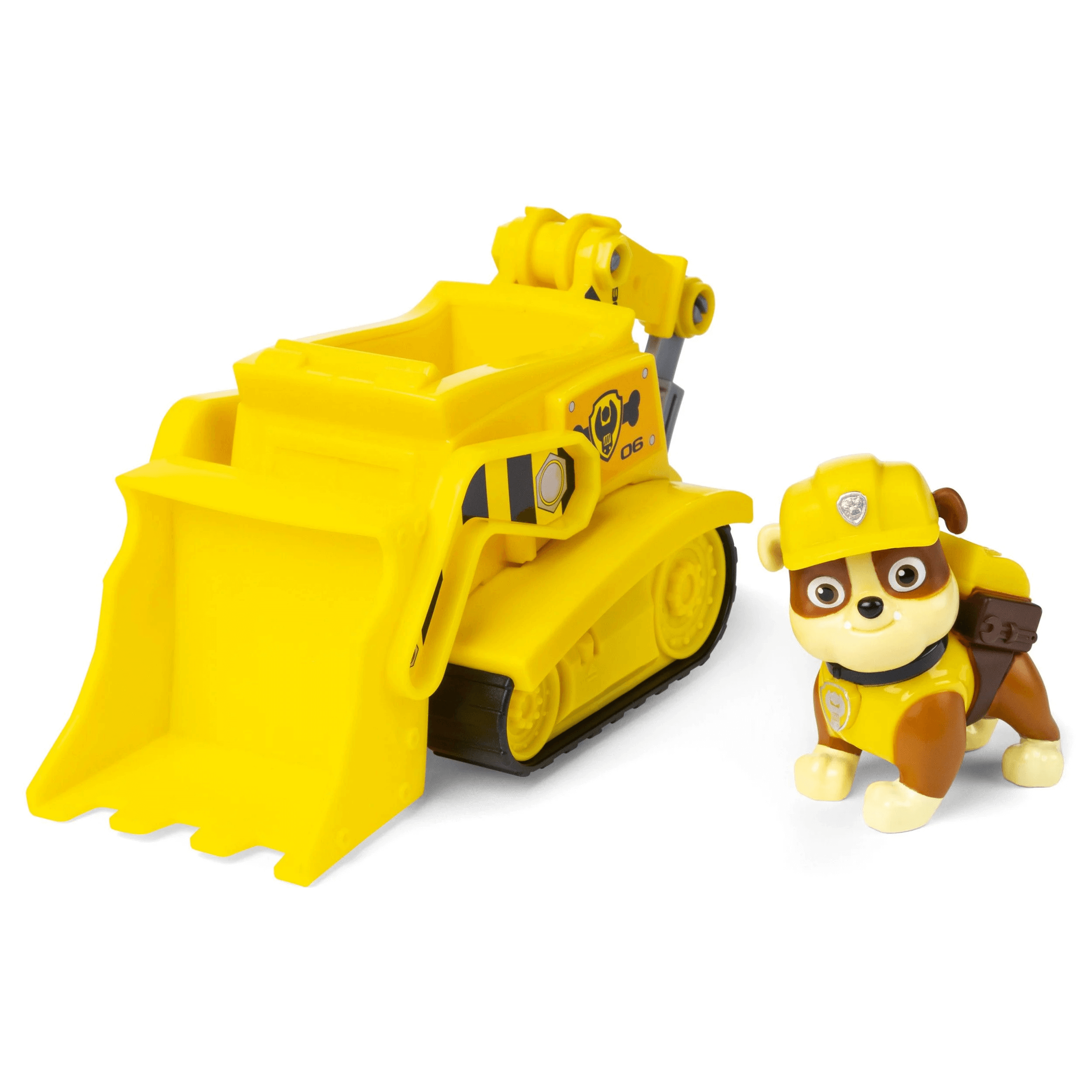 Paw Patrol Basic Vehicle Rubble Bulldozer The Imagination Shop