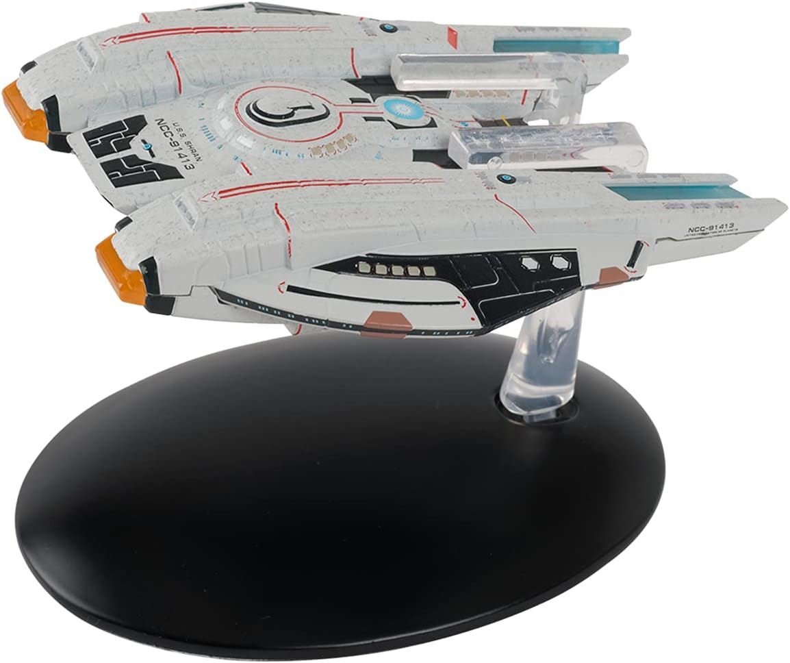 #14 U.S.S. Shran NCC-91413 - Shran-class Light Escort Model Diecast Ship STO (Eaglemoss / Star Trek) Real Merch