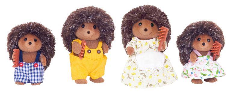 Sylvanian Families Hedgehog Family Toy Playset for Ages 3 and Up Curious Minds