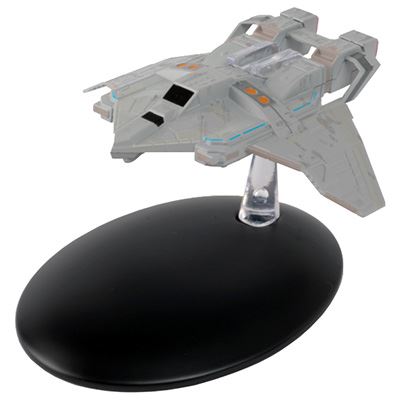 #21 / #68 Federation Attack Fighter Diecast Model Ship Window Boxed (Star Trek / Eaglemoss) Real Merch