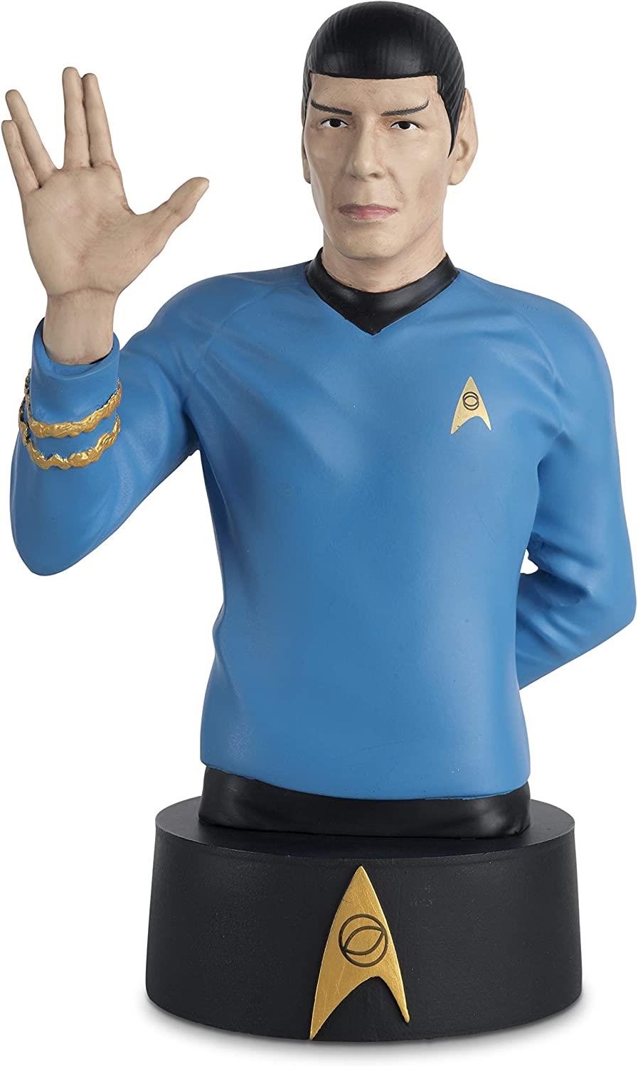 Commander Spock Model Die Cast Bust STBUK002 (Eaglemoss Star Trek The Official Busts Collection) Real Merch