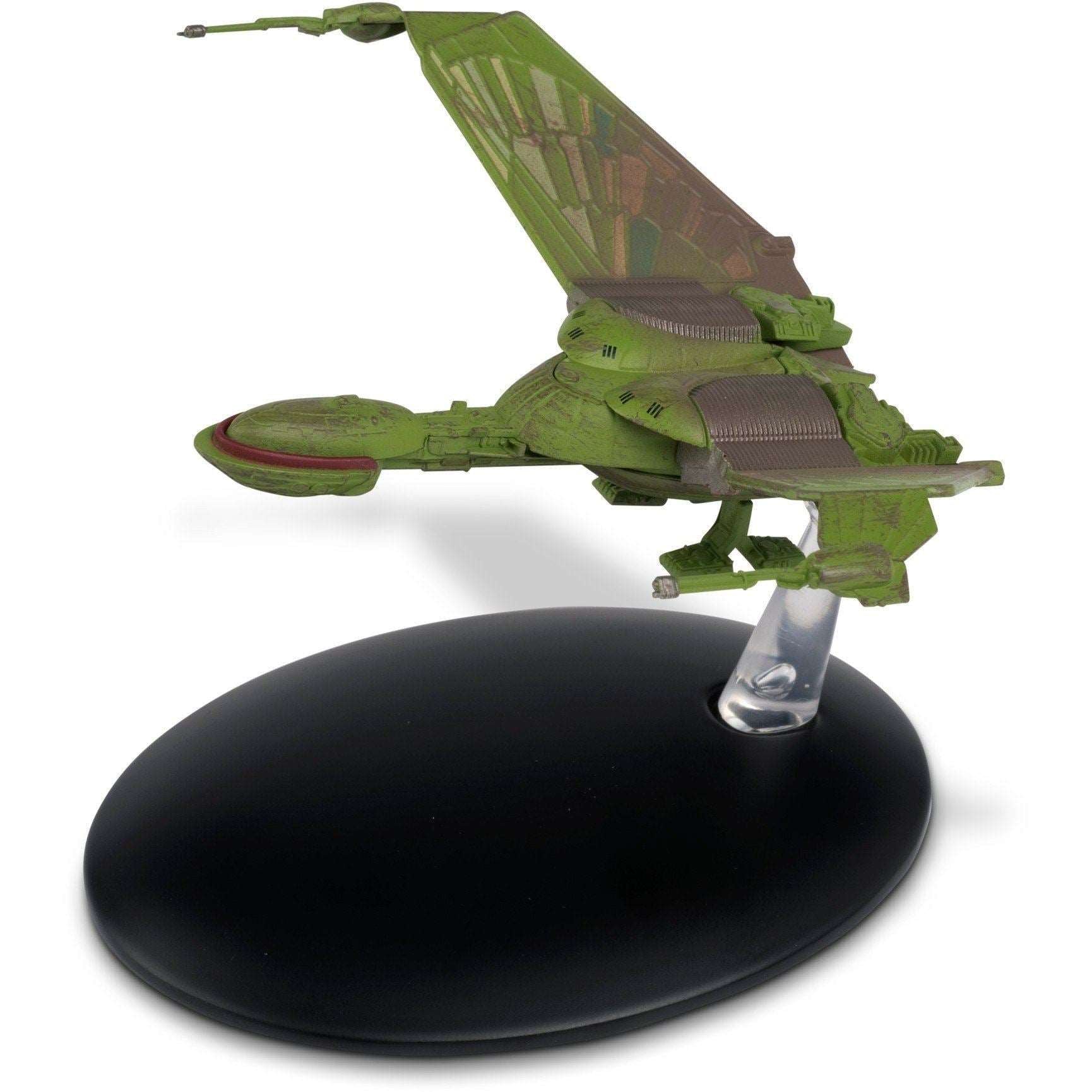 #09 Klingon Bird-of-Prey (Landed Position) Die Cast Ship (Eaglemoss / Star Trek) Real Merch