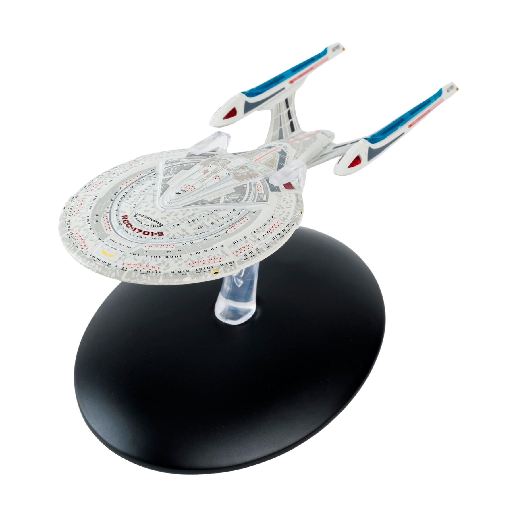 #08 U.S.S. Enterprise NCC-1701-E (Sovereign-class) Diecast Model Ship (Eaglemoss / Star Trek) Real Merch