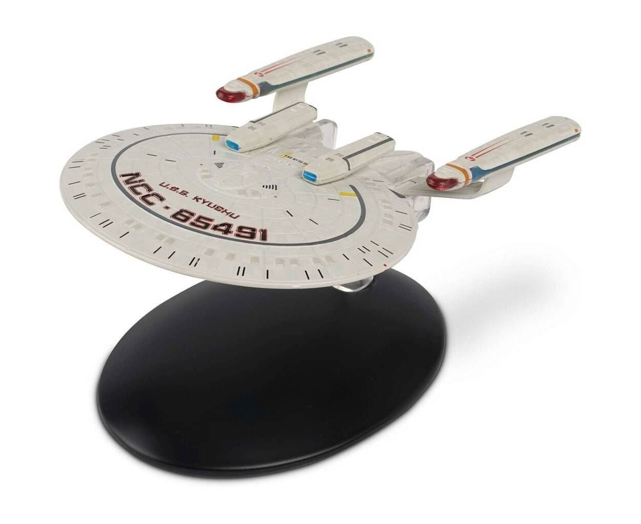 #95 U.S.S. Kyushu (New Orleans Class) Model Die Cast Ship STDC095 (Eaglemoss / Star Trek) Real Merch