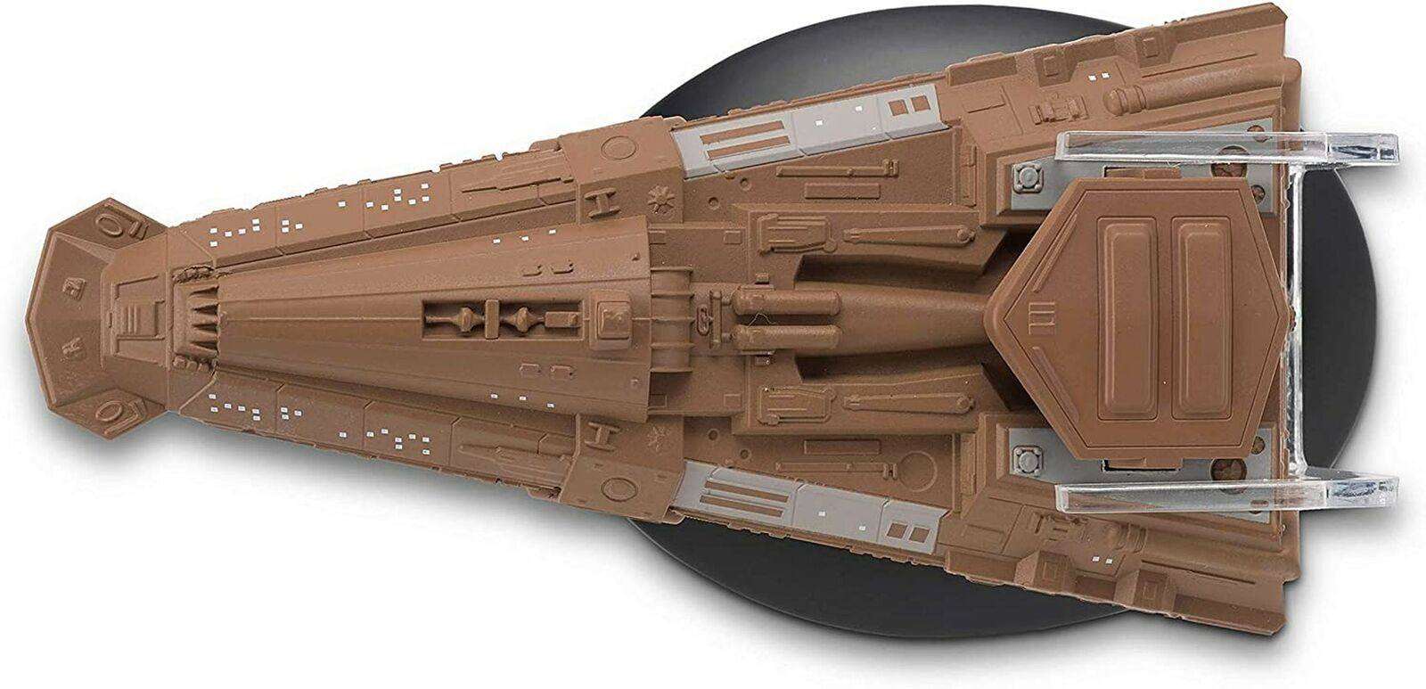 #101 Bajoran Freighter Starship Die-Cast Model (Eaglemoss / Star Trek)) Real Merch