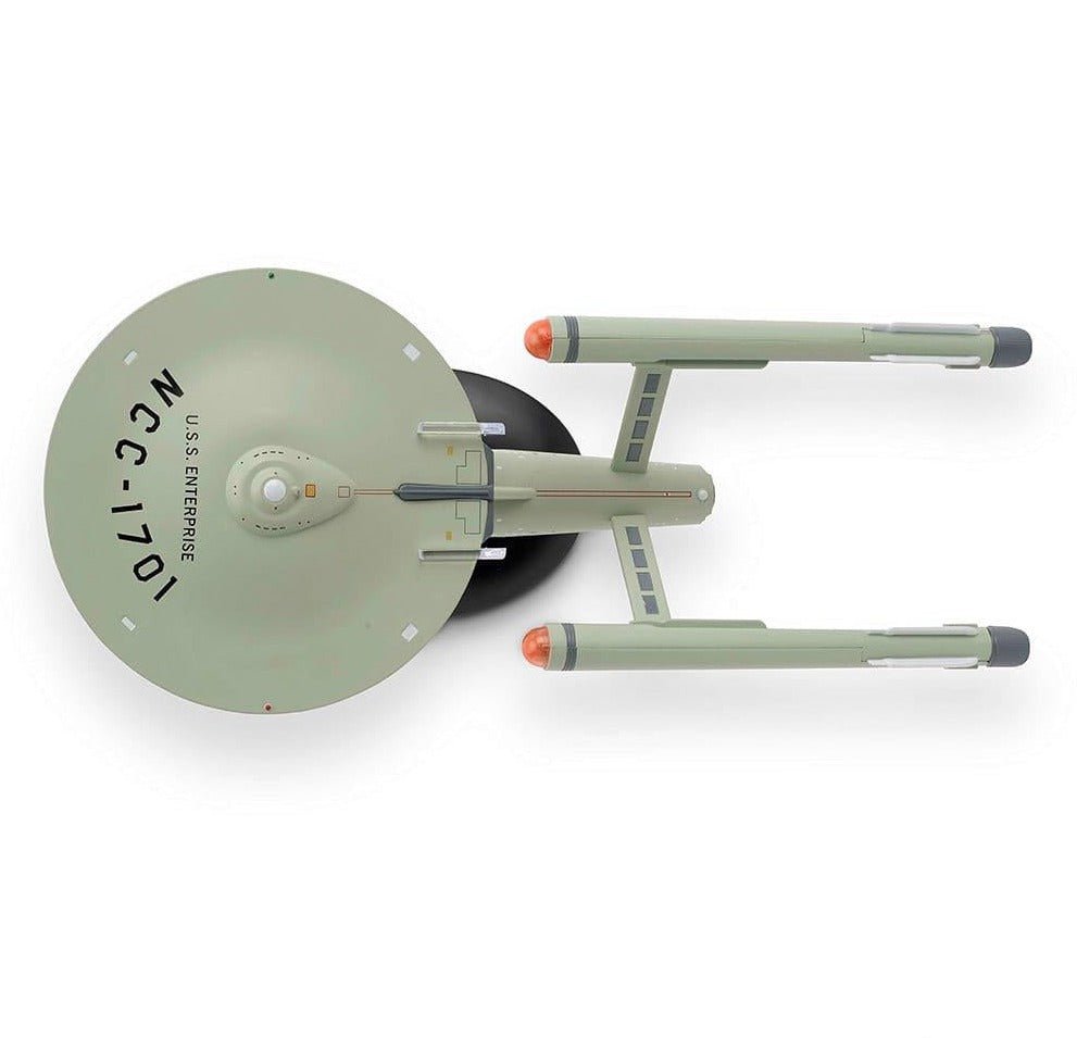 #01 U.S.S. Enterprise NCC-1701 XL EDITION Die-Cast Model Ship TOS (Eaglemoss / Star Trek) Real Merch