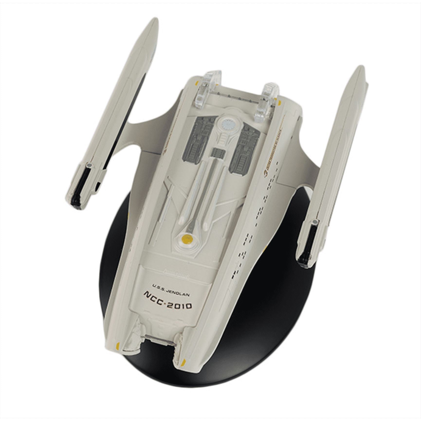 #104 U.S.S. Jenolan NCC-2010 Starship Model Die Cast Ship (Eaglemoss / Star Trek) Real Merch