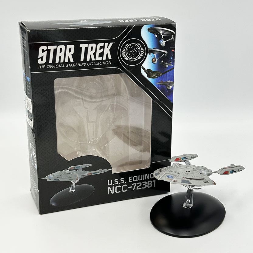 #15 / #7 U.S.S Equinox NCC-72381 Diecast Model Ship Window Boxed (Star Trek / Eaglemoss) Real Merch